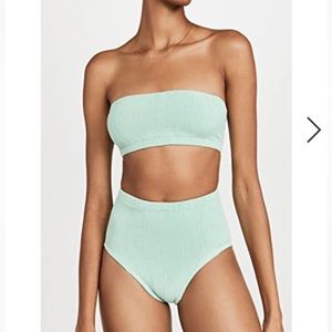 Hunza G Mint Green Bikini Bottom